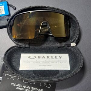Oakley Black Sunglasses with Case